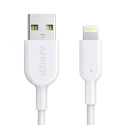 아이폰 충전기 Anker Powerline II 라이트닝 케이블 [3ft 애플 MFi Certified] USB 충전 동기화 라이트닝 케이블 호환가능한 아이폰 SE 11 11 프로 11 프로 맥스 Xs 맥스 XR X 8 7 6S 6 5 아이패드 and More with