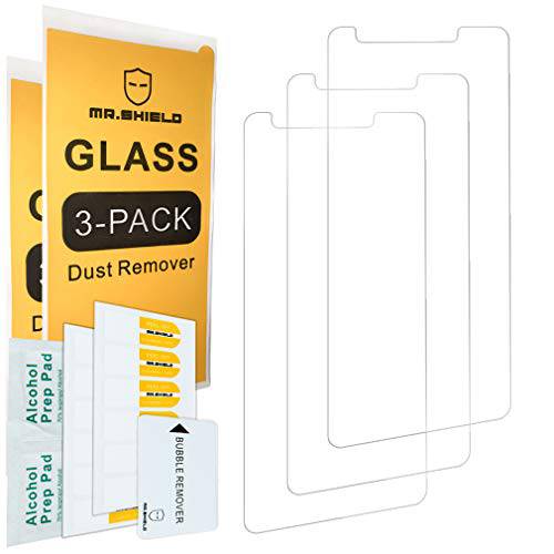 [3-Pack]-brandnameeng for LG Aristo 4 Plus [ 강화유리] 화면보호필름, 액정보호필름 포함 평생 교체용