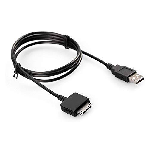 교체용 USB 동기화 데이터 전송 충전 케이블 구리 와이어 충전 케이블 호환가능한 마이크로소프트 Zune Zune2 ZuneHD MP3 MP4 플레이어 (3.3ft/ 블랙)