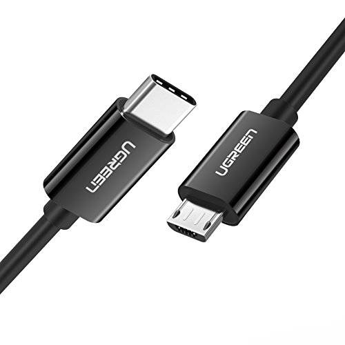 UGREEN USB C to 마이크로 USB 케이블 마이크로 B USB 타입 C 케이블 Male to Male 호환가능한 맥북, 아이맥 프로, 크롬북 픽셀, 레노버 요가 900 6FT
