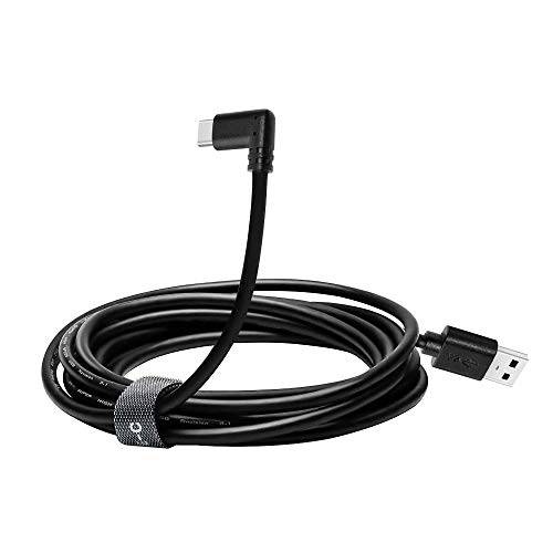 USB C 케이블 13FT dethinton  호환가능한 오큘러스 링크 케이블 고속 데이터 전송&  고속충전 케이블 호환가능한 퀘스트 헤드폰,헤드셋 and 게이밍 PC