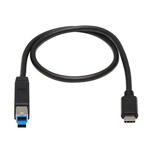 Tripp Lite USB C to USB 타입 B 케이블 USB 타입 C 3.1 세대 2, 10 Gbps M/ 20In (U422-20N-G2)