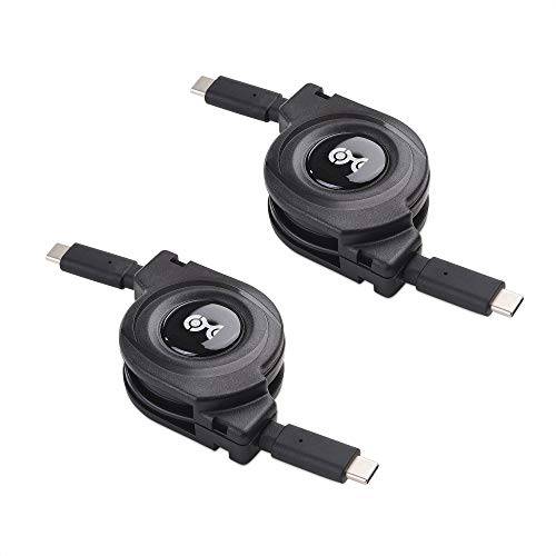 Cable Matters  숏 개폐식 USB C 케이블 ( 숏 USB C to USB C 개폐식 케이블) - 3.3 Feet