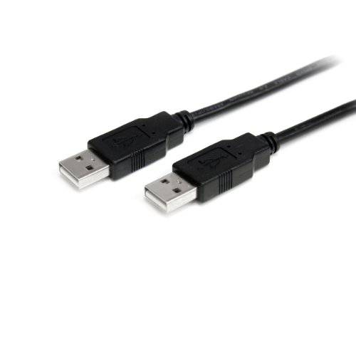StarTech .COM 1m USB 2.0 A to A 케이블 - M/ M - 1m USB 2.0 aa 케이블 - USB a male to a male 케이블 ( USB2AA1M)
