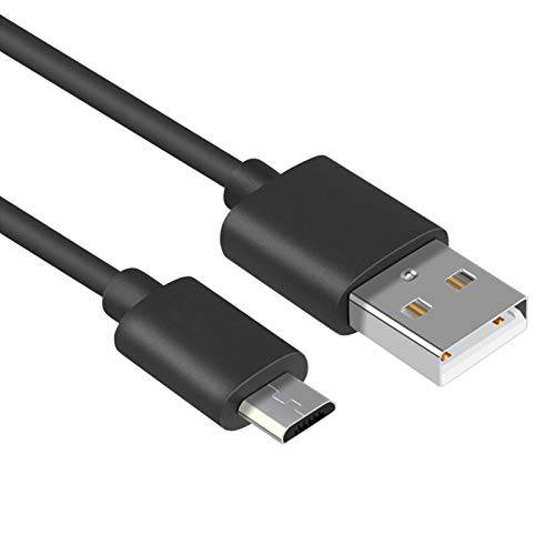 USB 충전기 충전 케이블 파워 서플라이 케이블 호환가능한 Zagg 키 폴리오 43404 09543 키보드 커버, 키보드 폴리오 m1, 울트라씬 키보드 커버, 울트라씬 키보드 (10Ft -블랙)