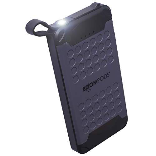 BOOMPODS POWERBOOMX 10000 휴대용 USB - 방수 고속충전 보조배터리, 파워뱅크 배터리 폰 충전기 아이폰, 안드로이드 삼성 갤럭시&  노트 휴대폰