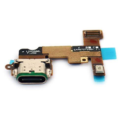 USB 충전기 충전 Port 도크 커넥터 리본 플렉스 케이블 마이크 보드 교체용 호환가능한 G6 ThinQ H870 H871 H872 LS993 VS998