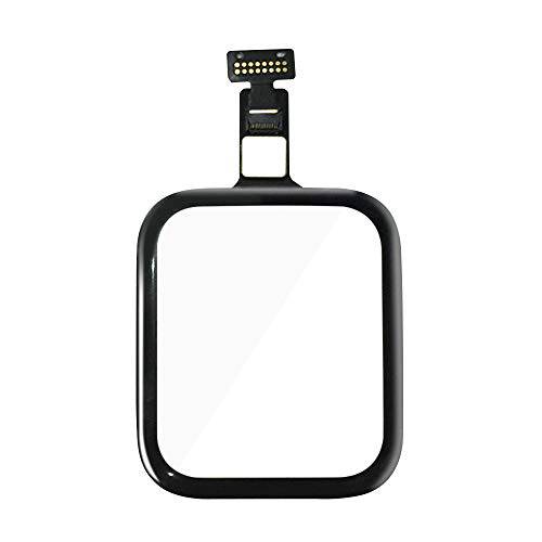 TheCoolCube 터치 디지타이저 교체용 스크린 글래스 호환가능한 애플 워치 시리즈 5 5th 세대 (Not 포함 LCD) (블랙) (44mm)