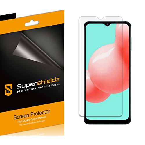 (6 팩) Supershieldz Designed 삼성 갤럭시 A32 5G 화면보호필름, 액정보호필름, 하이 해상도 클리어 쉴드 (애완동물)