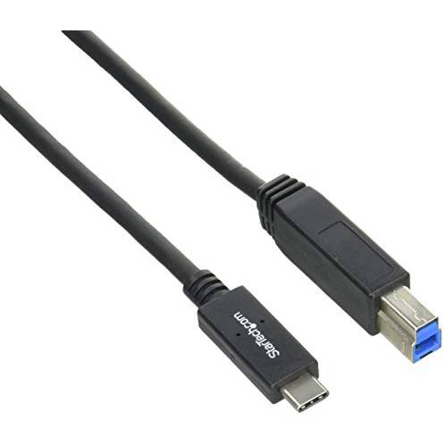 StarTech.com USB C to USB B 프린터 케이블  6 ft/ 2m  USB C 프린터 케이블  USB C to USB B 케이블  USB 타입 C to 타입 B (  USB315CB2M)