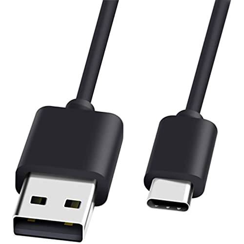 교체용 USB-C 충전기 충전 케이블 케이블 TOZO T12 NC9 NC7 NC2 W1 W3 PB2 블루투스 5.0 무선 이어폰, 이어버드 (5ft 블랙)