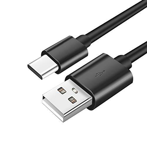 USB 충전 케이블 충전기 케이블 호환가능한 에코 버즈, Raycon E25/ E50/ E55, EarFun 에어 프로/ EarFun 프리 프로, 사바트 E12 울트라 무선 이어폰, 이어버드 충전 케이블 (USB-C 포트)