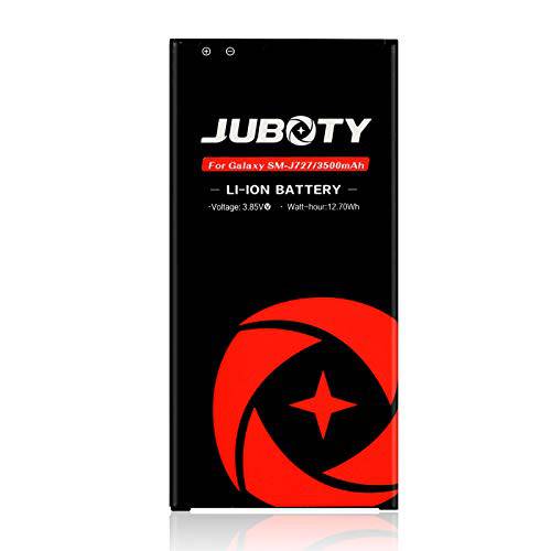 갤럭시 J7 배터리, JUBOTY 업그레이드된 3500mAh 교체용 Li-ion 배터리 삼성 갤럭시 J7 J710 J727 J7 프라임 J7 Perx J7 Sky 프로 EB-BJ710/ 삼성 J7 배터리