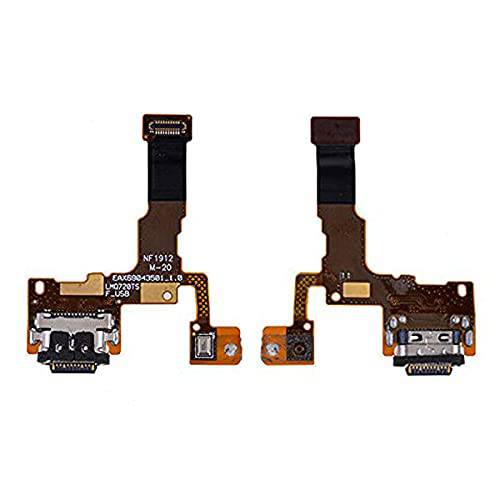Teeblus 교체용 USB 충전기 포트 플렉스 케이블 마이크,마이크로폰 호환가능한 LG Stylo 5 Q720 Q720T Q720V LM-Q720 툴