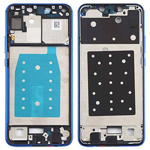 휴대용 폰 교체용 파츠 전면 하우징 LCD 프레임 베젤 플레이트 화웨이 P 스마트+ (2019) (블랙) 플렉스 케이블 ( 컬러 : 블루)