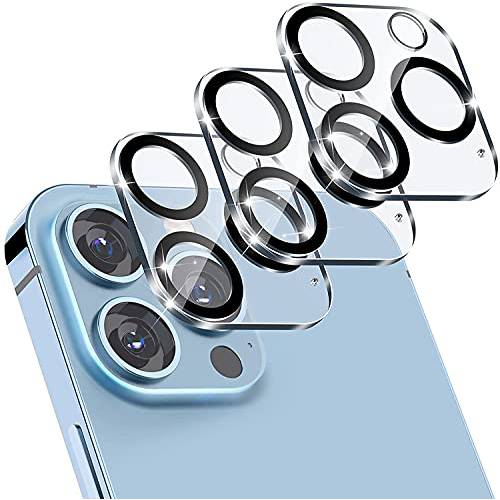 【3 Pack】Designed 아이폰 13 프로 맥스 카메라 렌즈 보호, Designed 아이폰 13 프로 카메라 커버, 9H Temerpered 글래스 카메라 보호 아이폰 13 Pro(6.1)/ 아이폰 13 프로 Max(6.7)