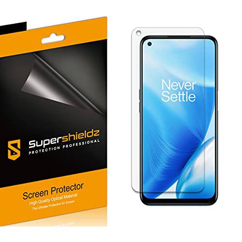 (6 팩) Supershieldz Designed OnePlus Nord N200 5G 화면보호필름, 액정보호필름, 하이 해상도 클리어 쉴드 (애완동물)