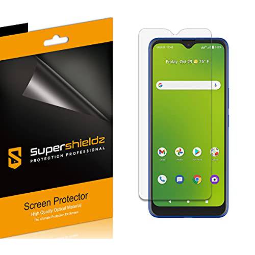 (6 팩) Supershieldz Designed at& T Radiant 맥스 5G (6.82 인치)/  크리켓 Dream 5G 화면보호필름, 액정보호필름, 하이 해상도 클리어 쉴드 (애완동물)