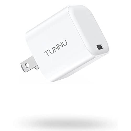 30W USB C 고속 벽면 충전기: TUNNU 미니 GaN III PD 충전 블록 - 휴대용 파워 어댑터 타입 C 스마트폰 태블릿, 태블릿PC - 호환가능한 애플 아이폰 13/ 12/ 프로 아이패드 삼성 구글 픽셀 맥북 에어