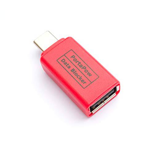 PortaPow 데이터 막이,차단 (USB-C to A 컨버터, 변환기)