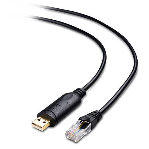 케이블 Matters USB to RJ45 Serial 콘솔 케이블 (호환가능한 Cisco 콘솔 케이블, 롤오버 케이블) FTDI 6 Feet