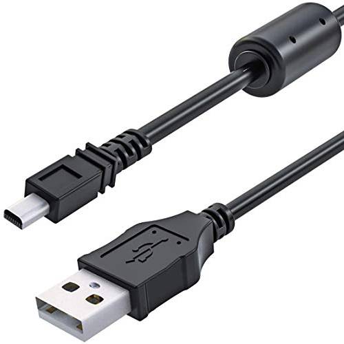UC-E6 USB 케이블, Ancable 5-Feet USB Mini-B 범용 디지털 카메라 데이터 전송 케이블 충전기 케이블 호환가능한 쿨픽스, L, D, P, 시리즈 디지털 카메라