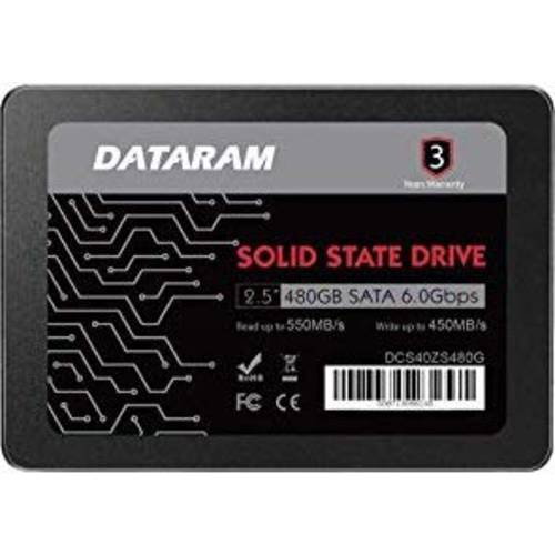 DATARAM 480GB 2.5 SSD 드라이브 SSD 호환가능한 with HP MT20