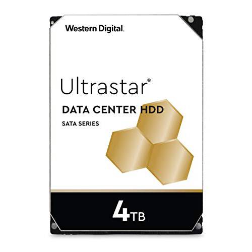 Western Digital 4TB Ultrastar DC HC310 SATA HDD - 7200 RPM Class, SATA 6 GB/ S, 256MB Cache, 3.5 - HUS726T4TALA6L4