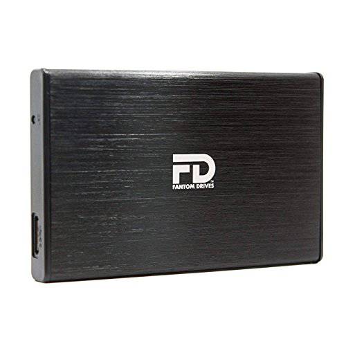 FD 휴대용 2TB SSD USB 3.2 Gen 1-5Gbps - GForce 미니 알루미늄- 호환가능한 with 맥/ 윈도우/ PS4/ 엑스박스 (GF3BM2TBSSD) by Fantom Drives