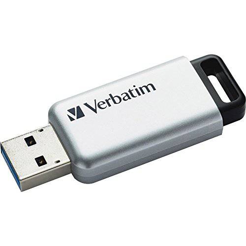 Verbatim 16GB Store’n’ Go 보관 프로 USB 3.0 플래시드라이브 with AES 256 하드웨어 암호화 - 실버