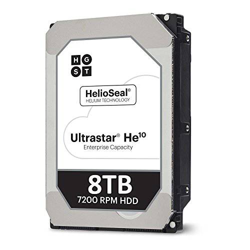 HGST Ultrastar He10 | HUH721008AL4200 | 0F27406 | 8TB 7200 RPM 256MB Cache SAS 12Gb/ s 3.5 Inch | 4Kn | 인스턴트 보관 Erase | Helium 플랫폼 Enterprise 하드 Disk Drives