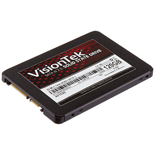 VisionTek PRODUCTS 900982 VisionTek 2TB 3D MLC 7mm 2.5 SSD 550 MB/ s 읽기 425 MB/ s 필기