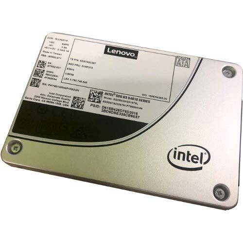 Lenovo D3-S4610 480 GB SSD - SATA ( SATA/ 600) - 3.5 드라이브 - 혼합 Use - 3.4 DWPD - 3072 TB (TBW) - 내장 - 560 MB/ s Maximum 읽기 전송 율 - 510 MB/ s Maximum 필기 전송 율 -