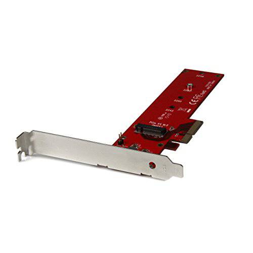 StarTech .com M2 PCIe SSD 어댑터 - x4 PCIe 3.0 nVME/ AHCI/ NGFF/ M-Key - 로우 프로파일 and 풀 프로파일 - SSD PCIe M.2 어댑터 (PEX4M2E1)