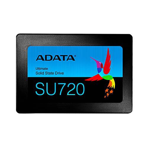 ADATA SU720 500GB 3D 낸드 2.5 인치 SATA III R w up to 520 450MB S 내장 SSD ASU720SS-500G-C