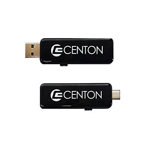 Centon Electronics S1-U3D2-32G Centon Datastick OTG USB 3.0 [ USB a+ USB C] 32GB, 블랙