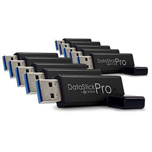 Centon MP Valuepack USB 3.0 Datastick 프로 (블랙), 64GB, 10Pack 벌크, 대용량 - S1-U3P6-64G-10B