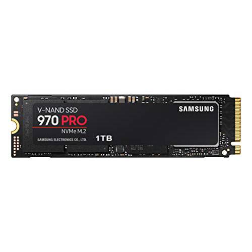 삼성 970 프로 SSD 1TB - M.2 nVME 인터페이스 내장 SSD V-NAND 테크놀로지 MZ-V7P1T0BW 블랙 레드 with
