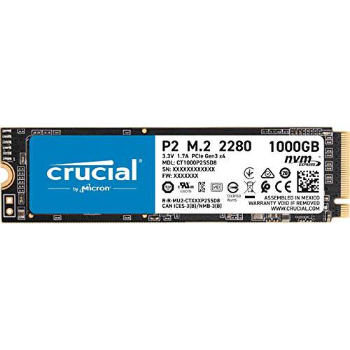 Crucial P2 1TB 3D 낸드 NVMe PCIe M.2 SSD - CT1000P2 SSD8
