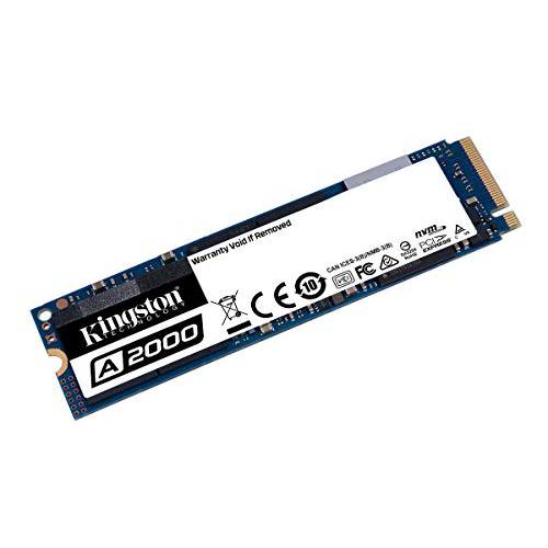 Kingston 1TB A2000 M.2 2280 Nvme 내장 SSD PCIe Up to 2000MB/ S with 풀 안전 Suite SA2000M8/ 1000G