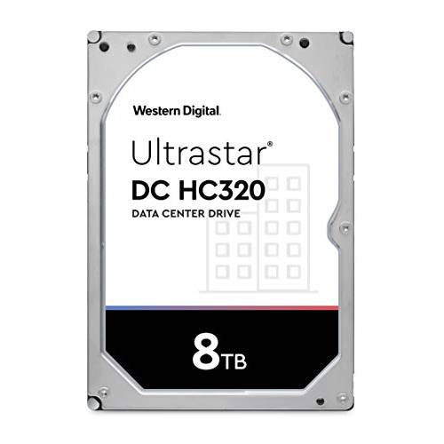 Western Digital 8TB Ultrastar DC HC320 SATA HDD - 7200 RPM Class, SATA 6 GB/ S, 256MB Cache, 3.5 - HUS728T8TALE6L4
