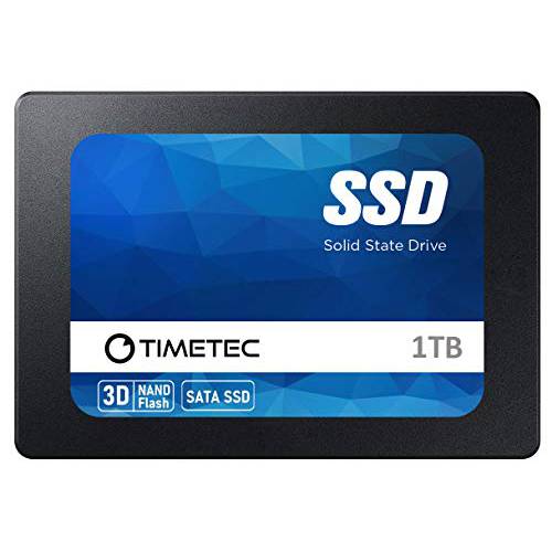 Timetec 1TB SSD 3D 낸드 SATA III 6Gb/ s 2.5 인치 7mm (0.28) 800TBW Read 스피드 Up to 530 MB/ s SLC Cache 퍼포먼스 부스트 내장 SSD (1TB)