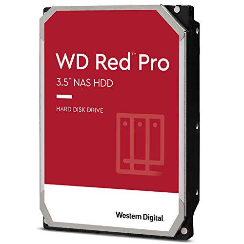 Western Digital 8TB WD 레드 프로 NAS 내장 하드디스크 - 7200 RPM Class, SATA 6 GB/ S, CMR, 256 MB Cache, 3.5 - WD8003FFBX