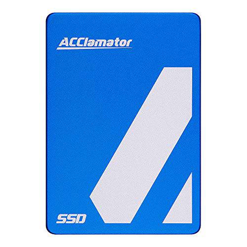 Acclamator SSD 480GB 2.5 인치 내장 SSD SATA3 6Gb/ s SSD 노트북 데스크탑 PC (블루)