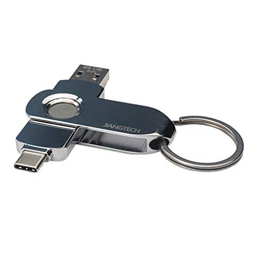 Encrypted USB 드라이브 PC and 안드로이드, Enctypted by 지문인식, 지원 USB 3.0 (128GB)