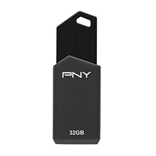 PNY 32GB 쑥들어가다 USB 2.0 플래시드라이브, 그레이, 20-Pack (P-FD32GRTCG-GEX20)