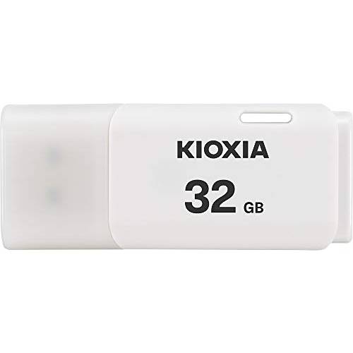 Kioxia U202 TransMemory 32GB USB2.0 플래시드라이브 휴대용 데이터 디스크 USB 스틱 화이트 LU202W032GG4
