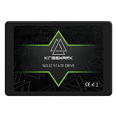 KingShark 게이머 SSD 64GB SATA3 2.5 내장 SSD SATAIII 6 GB/ s 고성능 7MM 높이 SSD (64GB, 2.5’’-SATA3)