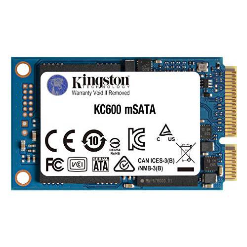 Kingston KC600 512GB mSATA SSD (3D TLC)