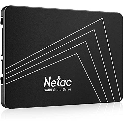 Netac 128GB 내장 SSD 2.5 인치 SATA III 6Gb/ S, 3D 낸드 내장 SSD, Read 속도 up to 530MB/ s